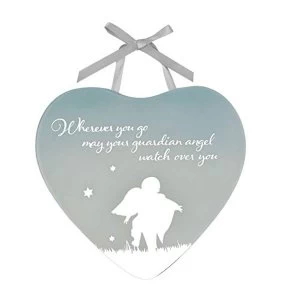 image of Reflections Of The Heart Guardian Angel Plaque