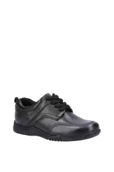 Image of Hush Puppies Harvey Junior Leather Shoes