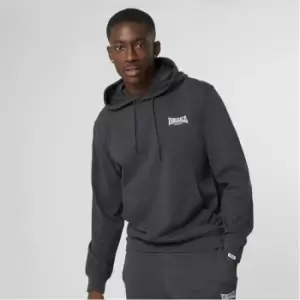 image of Lonsdale Jersey Lounge Hoodie - Grey