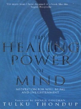 Image of The Healing Power of Mind by Tulku Thondup Book