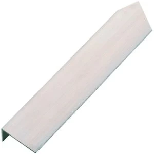 Wickes Multi Purpose Angle - Aluminium 23.5 x 43.5mm x 1m