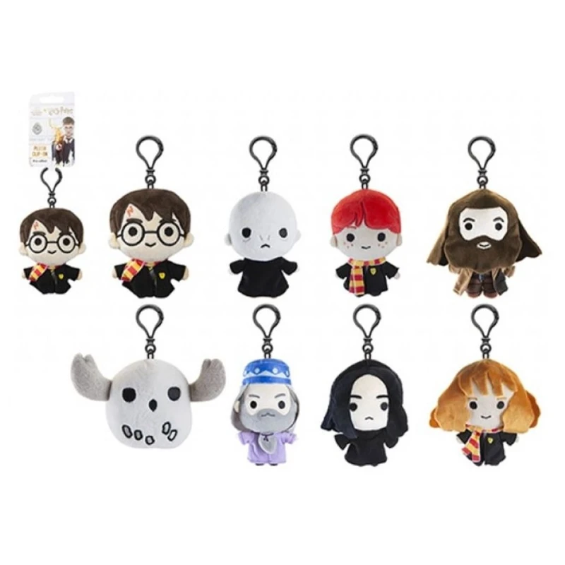 Image of Harry Potter 12cm Plush Clip On (Styles Vary) Multi