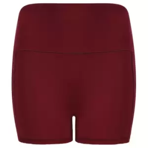 image of Tombo Womens/Ladies Pocket Shorts (L-XL) (Dark Burgundy)