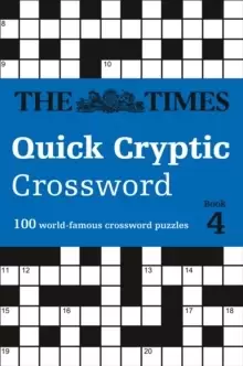Image of The Times Quick Cryptic Crossword book 4 : 100 World-Famous Crossword Puzzles