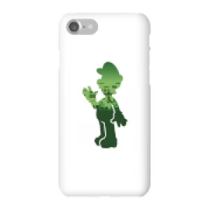 Image of Nintendo Super Mario Luigi Silhouette Phone Case - iPhone 7 - Snap Case - Gloss