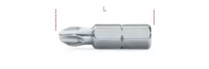 Image of Beta Tools 866 PH 1x 1/4" Hex Drive Phillips Bit PH2 008660205