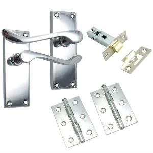 image of Select 100mm Scroll Lock Set - Chrome