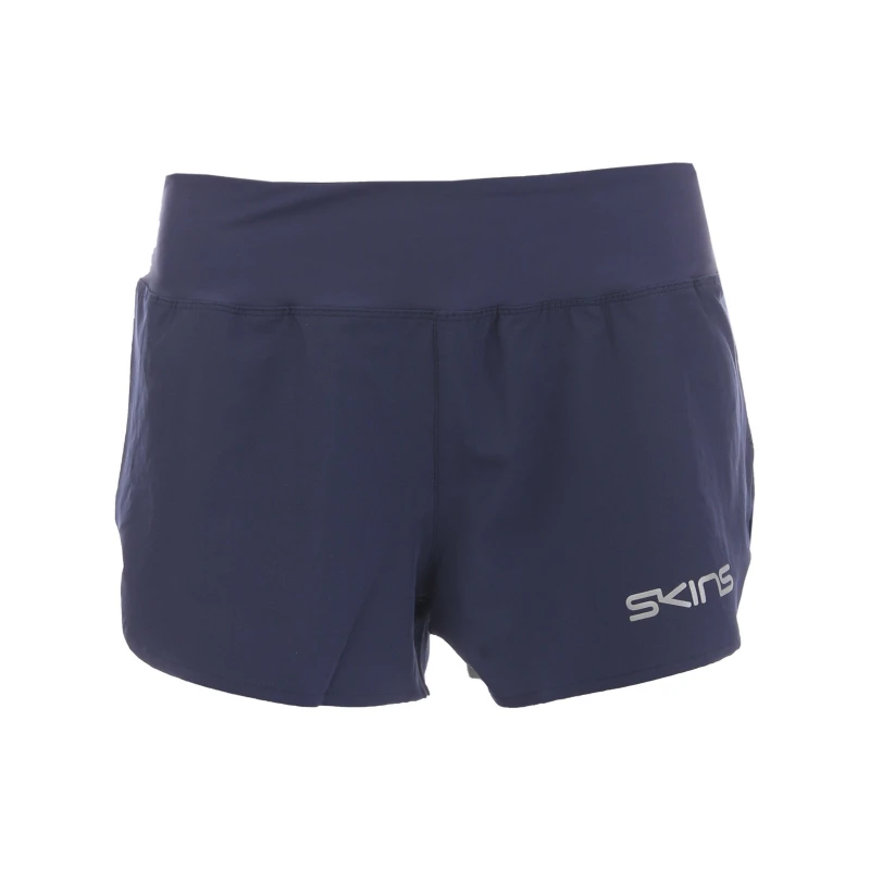 Image of Skins Running Shorts Womens - Blue Blue 8