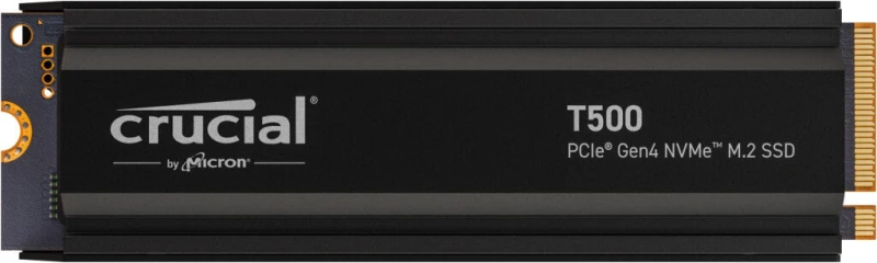 Image of Crucial T500 4TB PCIe Gen4 NVMe M2 SSD