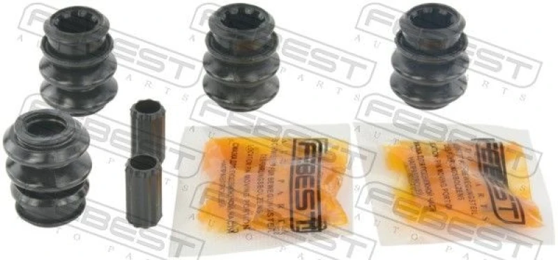Image of Bellow, brake caliper guide FEBEST 2073-COMF-KIT