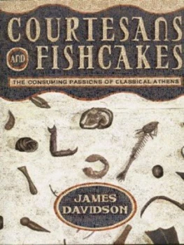 Image of Courtesans and Fishcakes by James N Davidson Hardback