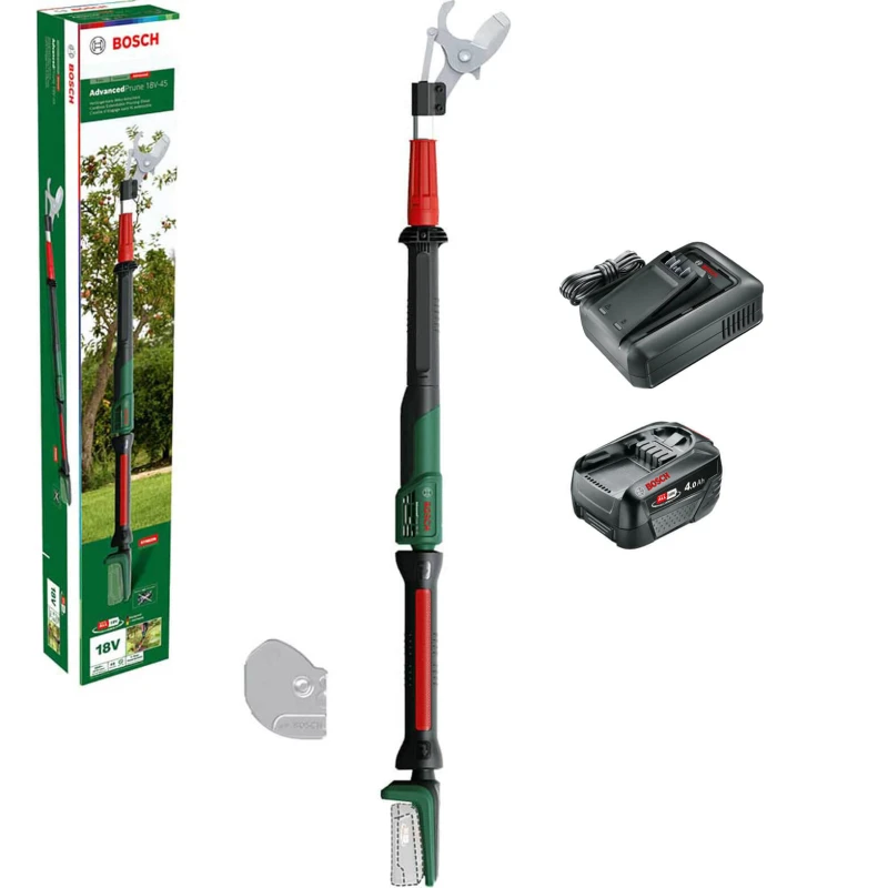Image of Bosch ADVANCEDPRUNE 18V-45 P4A 18v Cordless Tree Pruner (Short) ADVANCEDPRUNE 18V-45 Batteries: 1 x 4ah Li-ion