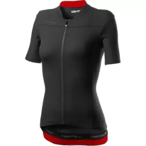 Image of Castelli Anima 3 Womens Jersey - Black