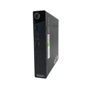 T1A Lenovo ThinkCentre M93p Refurbished DDR3-SDRAM i5-4570T mini PC Intel Core i5 8GB 120 GB SSD Windows 10 Pro Black