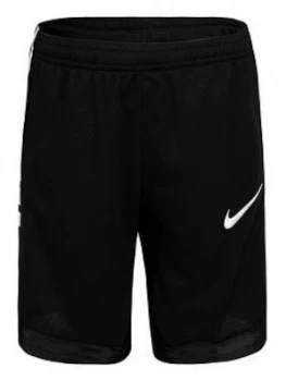 image of Nike Younger Boys Dri-fit Elite Basketball Shorts, Black, Size 2-3 Years