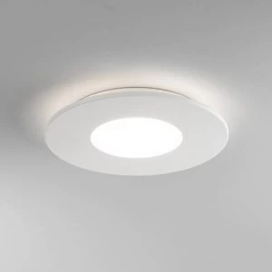 Image of LED 1 Light Flush Ceiling Light Matt White