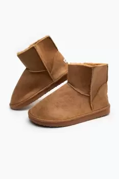 HYPE TAN WOmens SLIPPERS BOOT