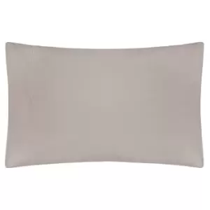 Image of Belledorm 400 Thread Count Egyptian Cotton Housewife Pillowcase, Pewter