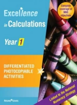 Image of Excellence in Calculations. Year 1 by Jane Bovey Book
