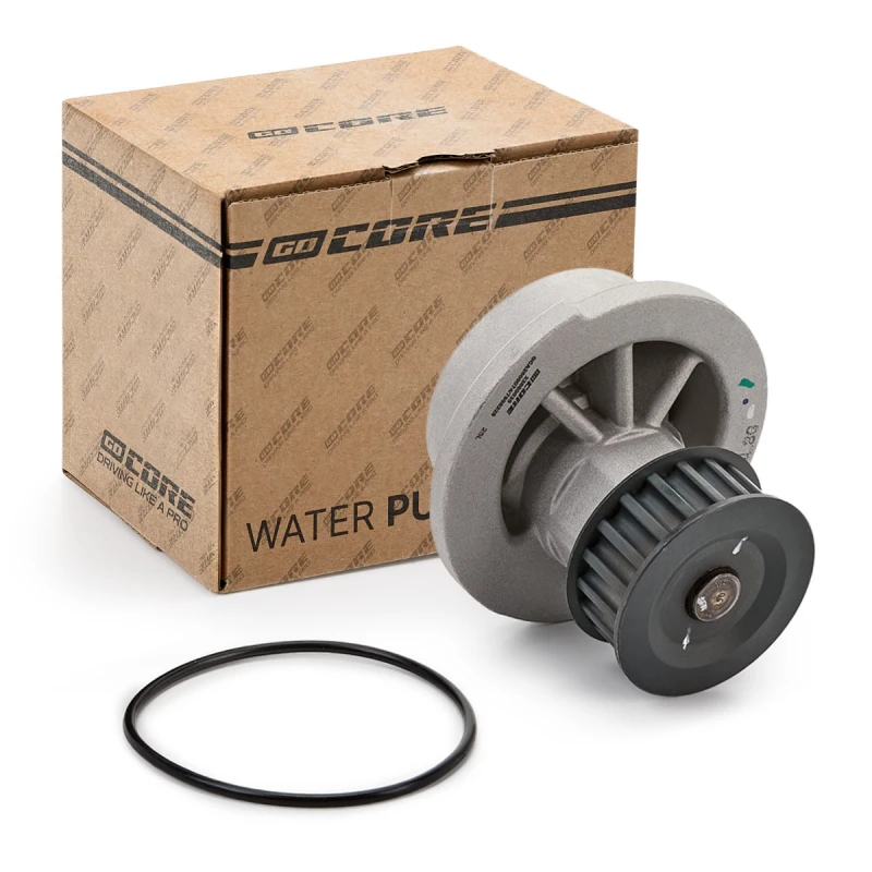 Image of goCORE GCA2600074 Water pump Number of Teeth: 19, for timing belt drive, with gaskets/seals Water Pump (1260)