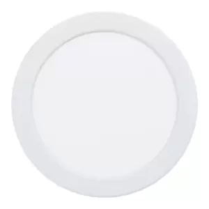 Image of Wall / Ceiling Flush Downlight 166mm White Round Spotlight 10.5W 3000K LED