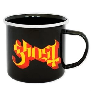 Image of Ghost - Logo Enamel Mug