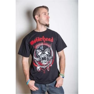 Image of Motorhead - Lightning Wreath Unisex Medium T-Shirt - Black