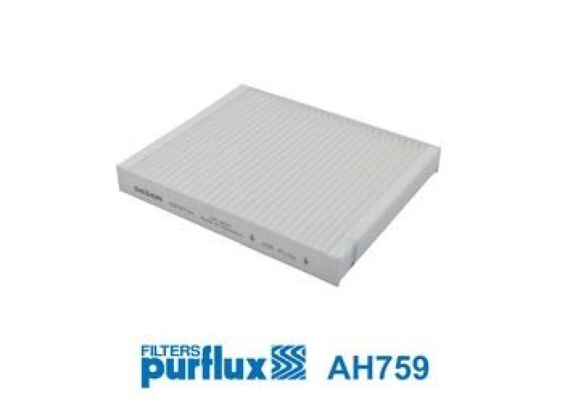 Image of Pollen filter PURFLUX AH759
