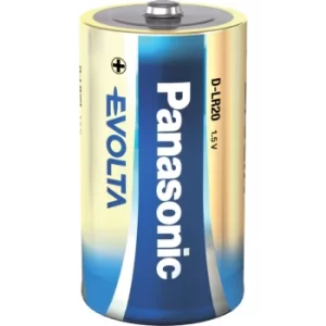 Image of LR20EGE/2BP Evolta D Alkaline Batteries (Pack-2)