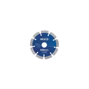 Image of 125mm x 22.23mm HMXCEL HARD MATERIALS DIAMOND BLADE - Mexco