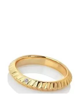 Image of Hot Diamonds X Jac Jossa Hope Ring, Gold Size XL Women