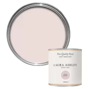 image of Laura Ashley Pale Blush Matt Emulsion Paint, 100ml Tester Pot