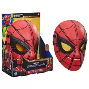 image of Marvel Spider-Man Glow FX Electronic Mask with Light-Up Eyes