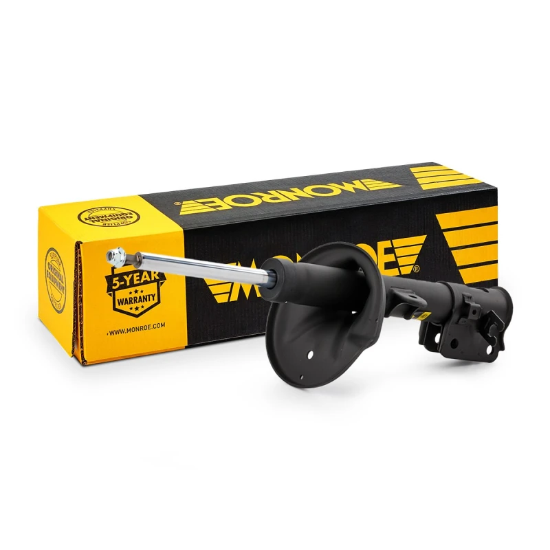 Image of MONROE 72221 Shock absorber Gas Pressure, Twin-Tube, Suspension Strut, Bottom Clamp Shock Absorber (854)