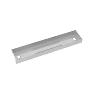 Image of Elev8 lower cable channel with cover for back-to-back 1200mm desks - silver