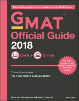 Image of GMAT official guide 2018 by Graduate Management Admission Council