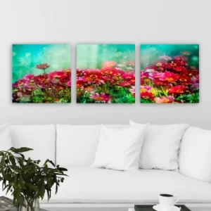 Image of P244449 Multicolor Decorative Canvas Painting (3 Pieces)