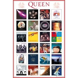 image of Queen Covers Maxi Poster