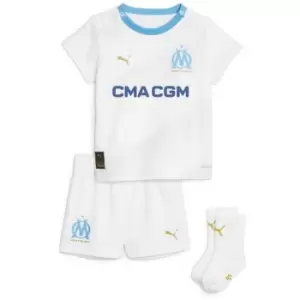 image of Puma Olympique De Marseille Home Babykit 2023 2024 - White