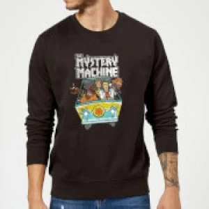 image of Scooby Doo Mystery Machine Heavy Metal Sweatshirt - Black