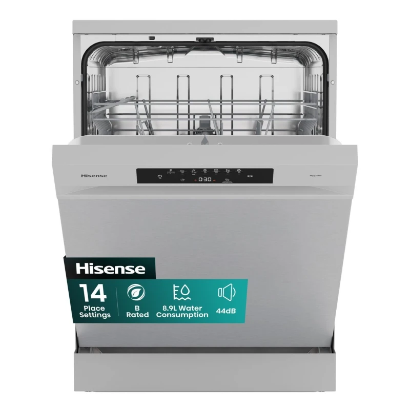 Image of Hisense Hi4 HS642B90X Full Size Freestanding Dishwasher