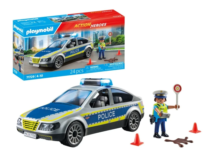 Image of PLAYMOBIL Playmobil ACT!ON HEROES Police Strip wagon 71729 71729