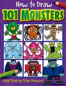 Image of How to Draw 101 Monsters by Dan Green Paperback