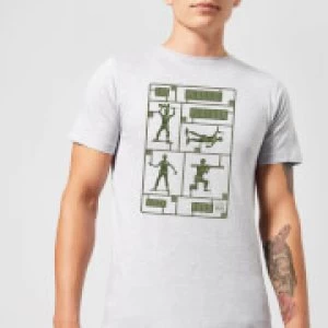Image of Toy Story Plastic Platoon Mens T-Shirt - Grey - 3XL