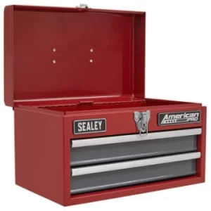 image of Sealey AP2602BB Toolbox 2 Drawer with Ball Bearing Slides