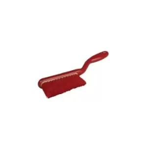 Image of Stiff Poly' Resin-set Hand Brush Red - Salmon Hygiene Technology