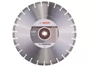 Bosch 2608602687 Best Abrasive Diamond blade 400mm x 25/20mm bore - main image