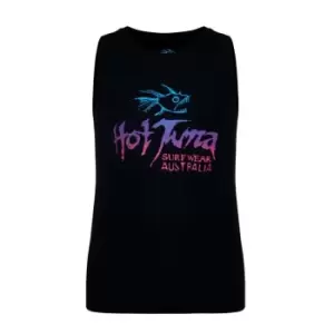 Image of Hot Tuna Logo Vest Mens - Black