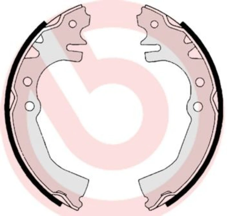 Image of BREMBO Brake Shoe Set BREMBO S 16 513