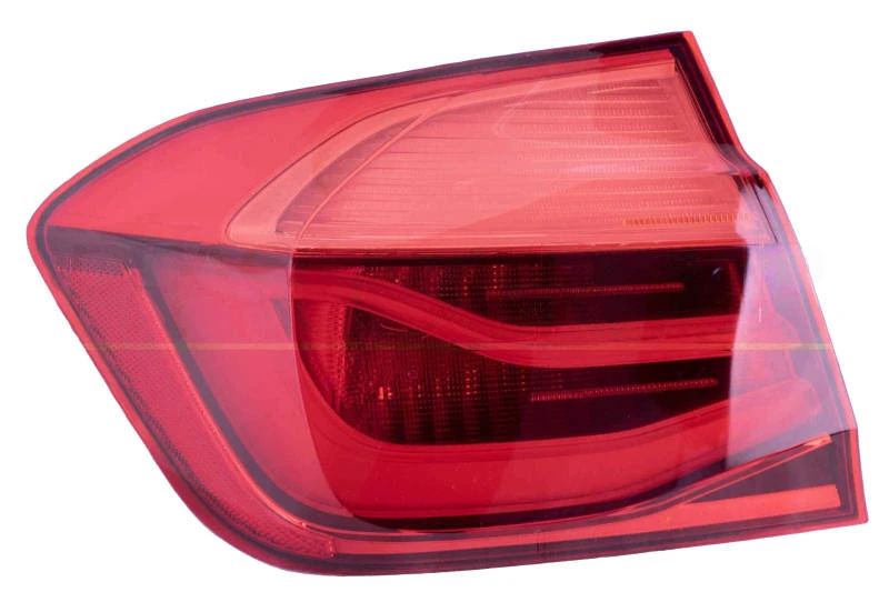 Image of PRASCO BM0314064 Rear light TYC Outer section, with bulb holder, Left, LED Combination Rearlight (391)